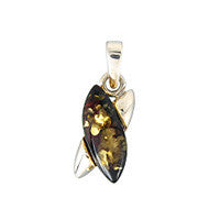 Amber Style 02 - 9x18mm - Piece - unbranded Amber Style pendant for jewelry making