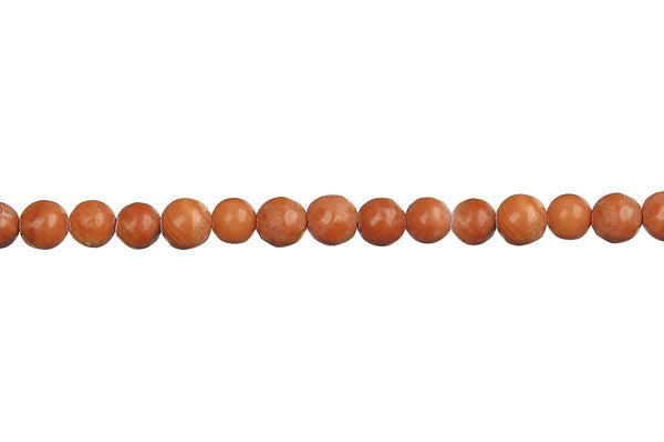 Red Zebra Jasper Beads - Round - 4mm - 16-inch - unbranded beads for jewelry making