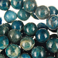 Apatite Beads - Round (Light) - 12mm - 16-inch - unbranded beads for jewelry making
