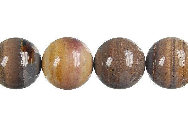 Rainbow Onyx Beads - Round - 16mm - 16-inch - unbranded beads for jewelry making