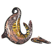 Lampwork Art Glass Dolphin Pendants - 17 Styles