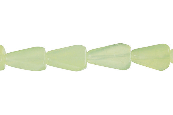 New Jade Beads - Tree - 10x14mm - 16-inch - unbranded beads for jewelry making