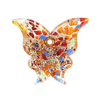 Lampwork Art Glass Butterfly Pendants - 19 Styles