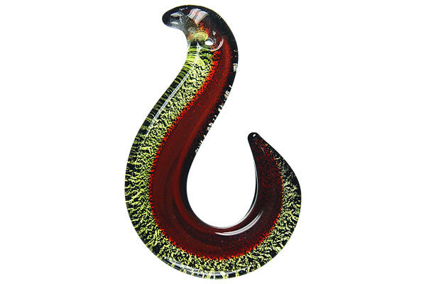 Lampwork Art Glass Hook Pendants - 3 Styles
