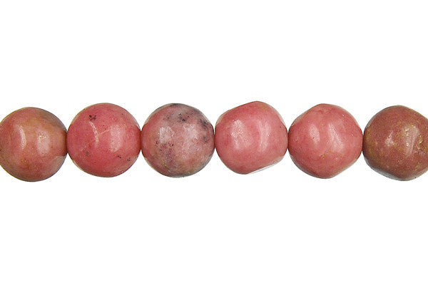 Rhodonite Beads - Cube Round Corner - 10x10mm - 16-inch - unbranded beads for jewelry making