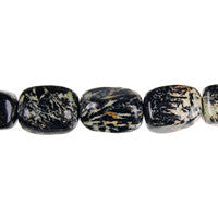 Fireworks Jasper Beads - Smooth Nugget - 10x14mm - 16-inch - unbranded beads for jewelry making
