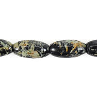 Fireworks Jasper Beads - Rice - 10x20mm - 16-inch - unbranded beads for jewelry making