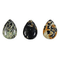 Fireworks Jasper Beads - Coin - 30x30mm - 16-inch - unbranded beads for jewelry making