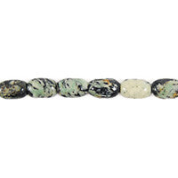 Fireworks Jasper Beads - Drum - 10x14mm - 16-inch - unbranded beads for jewelry making