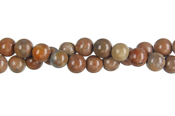 Amber Onyx Beads - Round - 6mm - 16-inch - unbranded beads for jewelry making