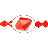 Chinese Crystal Beads - (Hyacinth Bicone - 8x8mm - 12-15-inch - unbranded beads for jewelry making