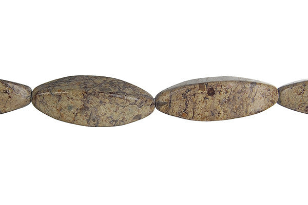 Picasso Jasper Beads - Square Rice - 8x23mm - 16-inch - unbranded beads for jewelry making