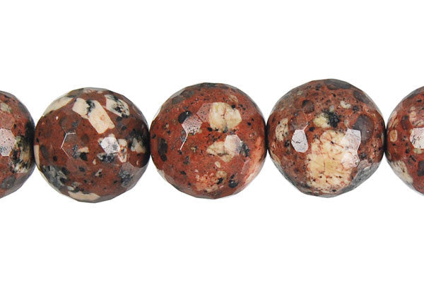 Mica Quartz Beads - Faceted Round - 14mm - 16-inch - unbranded beads for jewelry making