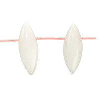 Pink Opal Beads - Marquise Drop - 12x30mm - 16-inch - unbranded beads for jewelry making