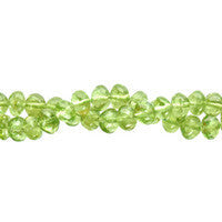 Peridot Beads - Rondelle - 5x7mm - 14-15 - unbranded beads for jewelry making