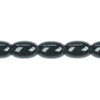 Black Onyx Beads - AAA) Drum - 10x14mm - 16-inch - unbranded beads for jewelry making