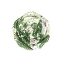 Peace Stone Carved Rose - 30x30mm - Piece - unbranded Peace Stone pendant for jewelry making
