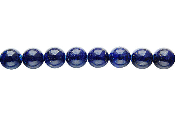 Lapis Beads - Round (AAA) - 10mm - 16-inch - unbranded beads for jewelry making