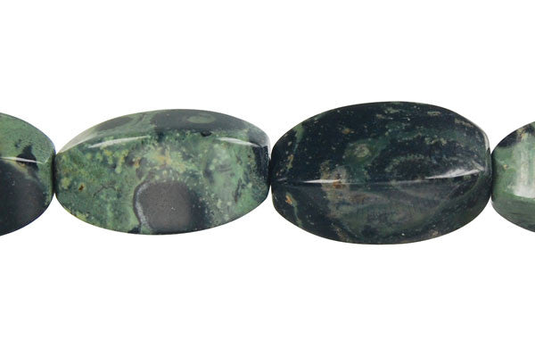 Kambaba Jasper Beads - Square Rice - 10x20mm - 16-inch - unbranded beads for jewelry making