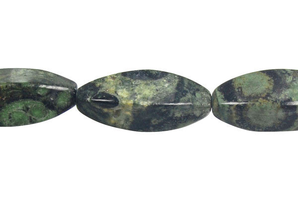 Kambaba Jasper Beads - Square Rice - 8x24mm - 16-inch - unbranded beads for jewelry making