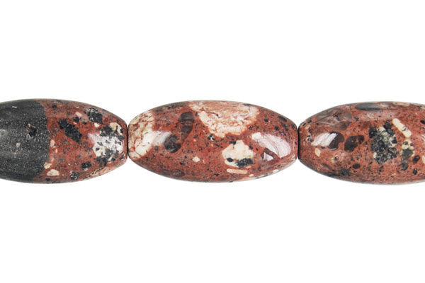 Mica Quartz Beads - Rice - 10x20mm - 16-inch - unbranded beads for jewelry making