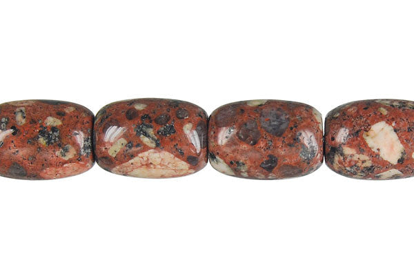 Mica Quartz Beads - Drum - 10x14mm - 16-inch - unbranded beads for jewelry making