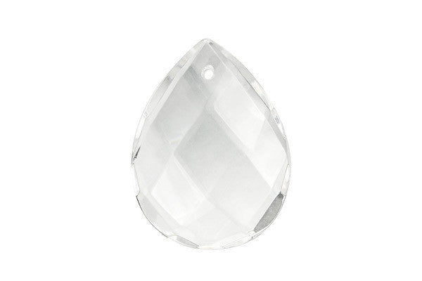 Color Quartz Glass Pendants: Flat Oval, Briolette & Rose & More - 13 Styles