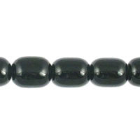 Black Onyx Beads - Drum - 10x14mm - 16-inch - unbranded beads for jewelry making