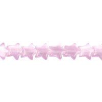 Cat's Eye Fiber Optic Glass Star Beads - Purple - Star - 9x9mm - 16-inch - unbranded beads for jewelry making