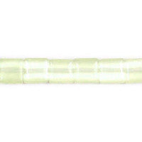 Cat's Eye Fiber Optic Glass Cube, Square & Rectangle Beads - Green - Square - 8x8mm - 16-inch | SKU 97104 - unbranded beads for jewelry making
