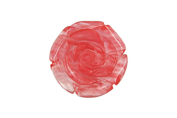 Color Quartz Glass Pendants: Flat Oval, Briolette & Rose & More - 13 Styles
