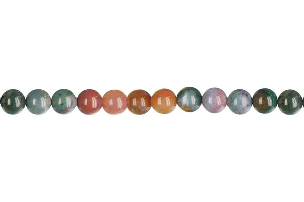 Fancy Jasper Beads - Round - 4mm - 16-inch - unbranded beads for jewelry making