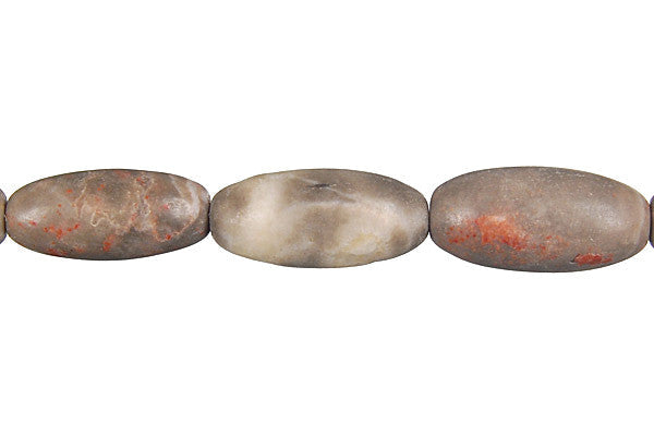 Sunset Jasper Beads - Rice - 10x20mm - 16-inch - unbranded beads for jewelry making