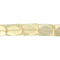 Citrine Quartz Glass Beads - Faceted Nugget - 10x14mm - 16-inch - unbranded beads for jewelry making