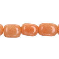 Carnelian Beads - Smooth Nugget - 10x12mm - 16-inch - unbranded beads for jewelry making