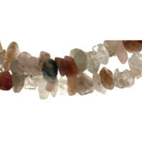 Rutilated Quartz Beads - Chips - 5x7mm - 36-inch - unbranded beads for jewelry making