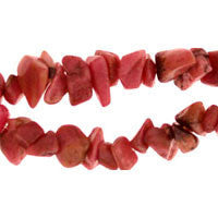 Rhodonite Beads - Chips - 5x7mm - 36-inch - unbranded beads for jewelry making