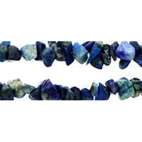 Lapis Beads - Chips - 5x7mm - 36-inch - unbranded beads for jewelry making