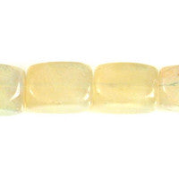 Pineapple Quartz Glass Beads - Smooth Nugget - 13x18mm - 16-inch - unbranded beads for jewelry making