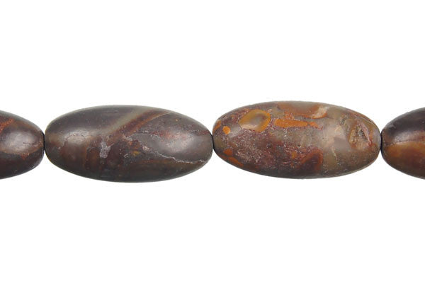 Golden Jasper Beads - Rice - 10x20mm - 16-inch - unbranded beads for jewelry making