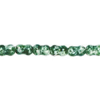 Green Spot Agate Beads - Peanut - 6x9mm - 16-inch - unbranded beads for jewelry making