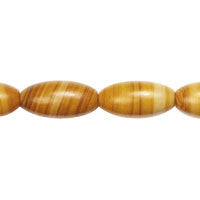 Wood Jasper Beads - Rice - 6x9mm - 16-inch - unbranded beads for jewelry making