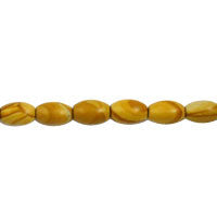 Wood Jasper Beads - Rice - 10x20mm - 16-inch - unbranded beads for jewelry making