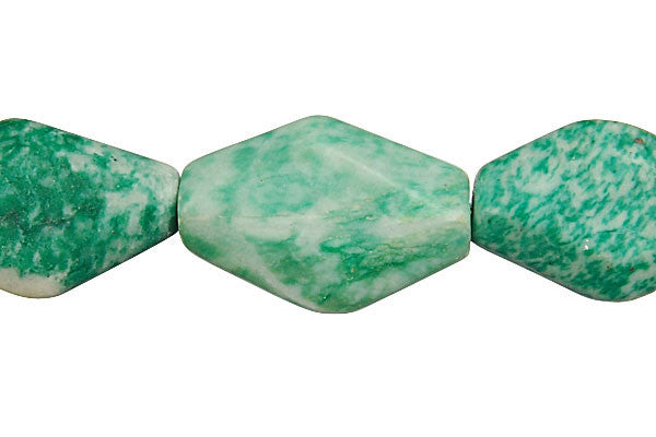 Tree Agate Beads - Diamond Nugget - 13x18mm - 16-inch - unbranded beads for jewelry making