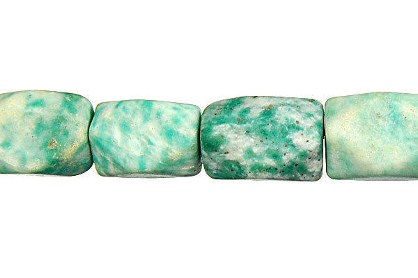 Tree Agate Beads - Faceted Nugget - 12x16mm - 16-inch - unbranded beads for jewelry making