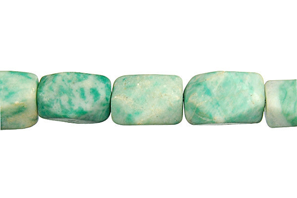 Tree Agate Beads - Faceted Nugget - 10x14mm - 16-inch - unbranded beads for jewelry making