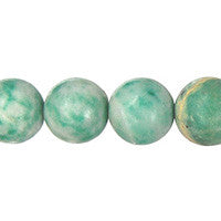 Tree Agate Beads - Round - 16mm - 16-inch - unbranded beads for jewelry making