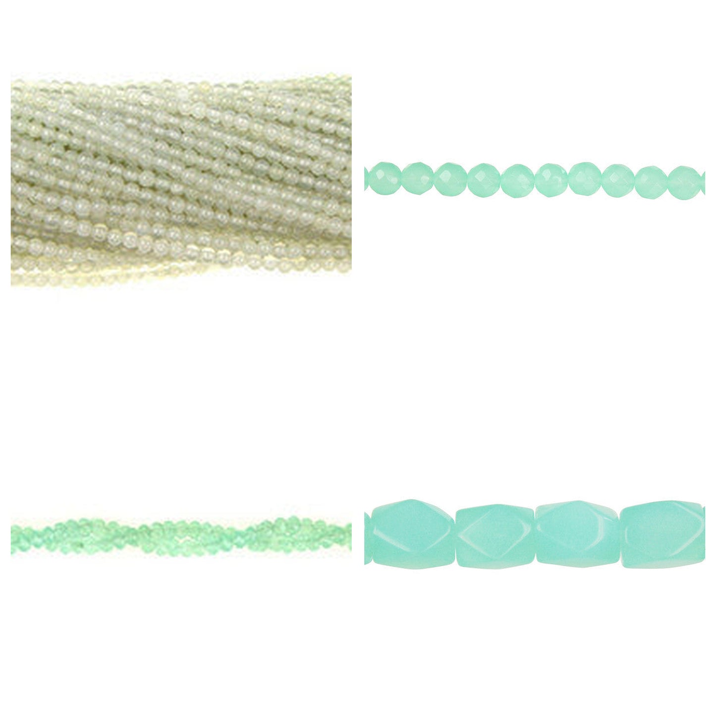 amazonite-quartz-glass-beads - enlarged variation overview
