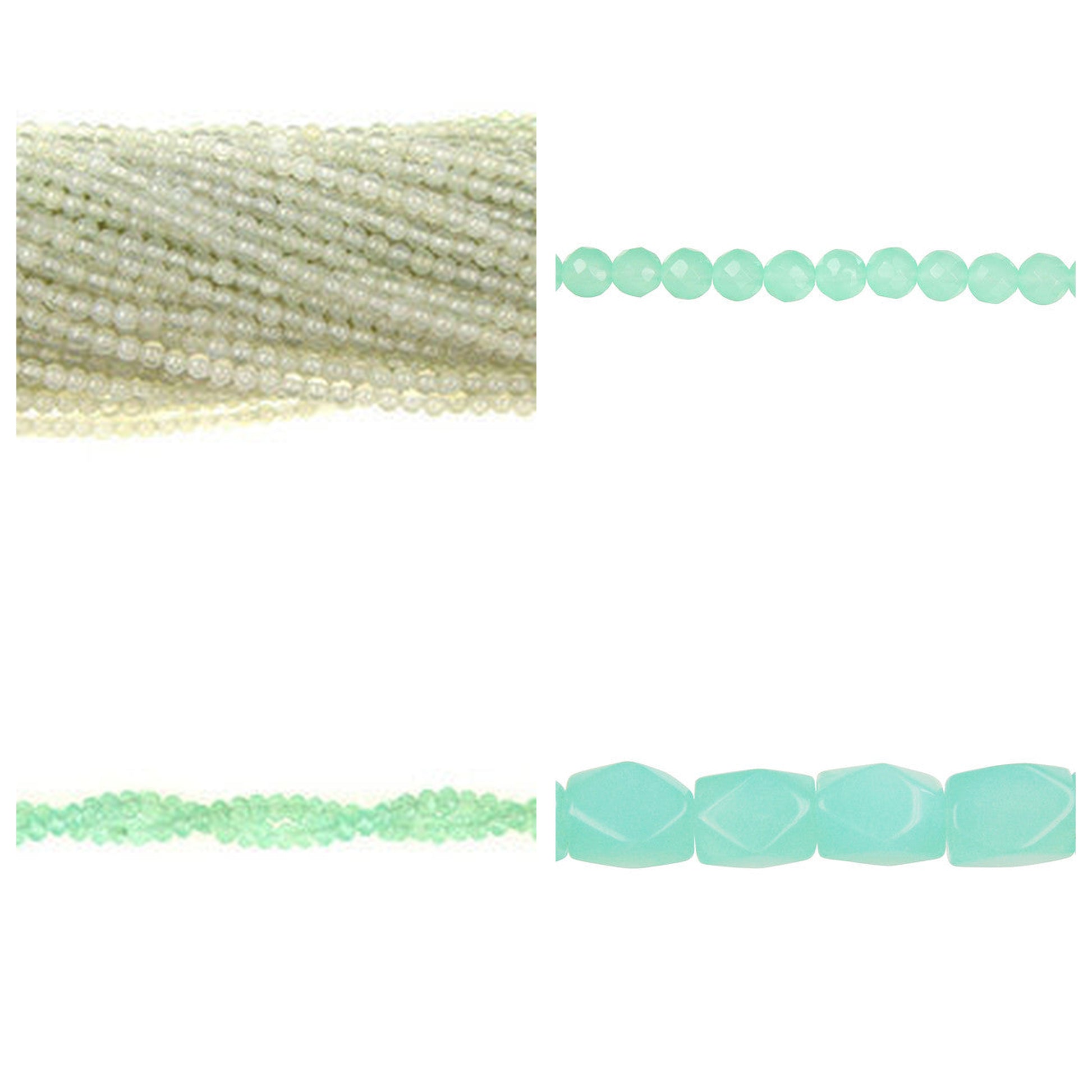amazonite-quartz-glass-beads - enlarged variation overview