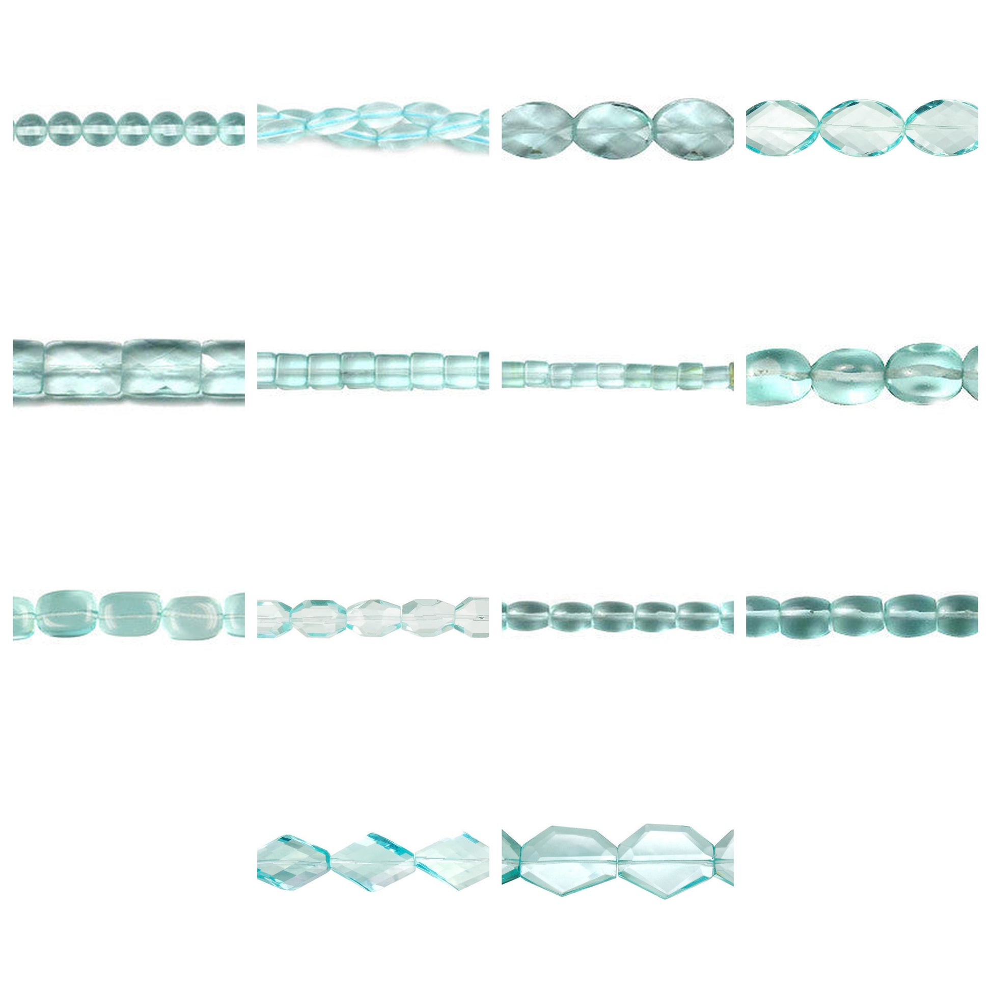 aqua-quartz-glass-beads - enlarged variation overview